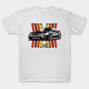 silvia s14 kouki v8 ls1 dragster black T-Shirt